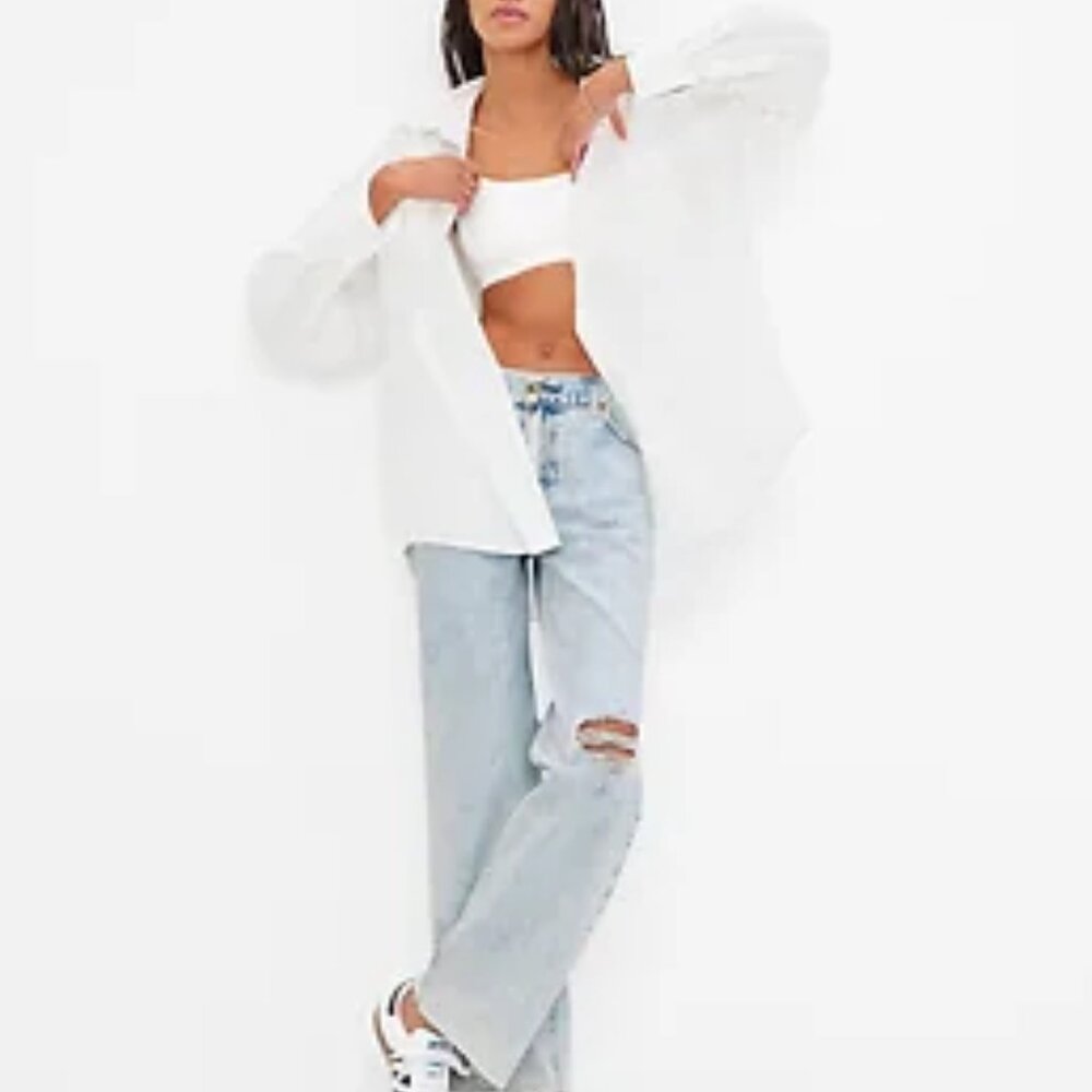 NWT- Gap  Low Rise Stride Wide-Leg Jeans Size 12L